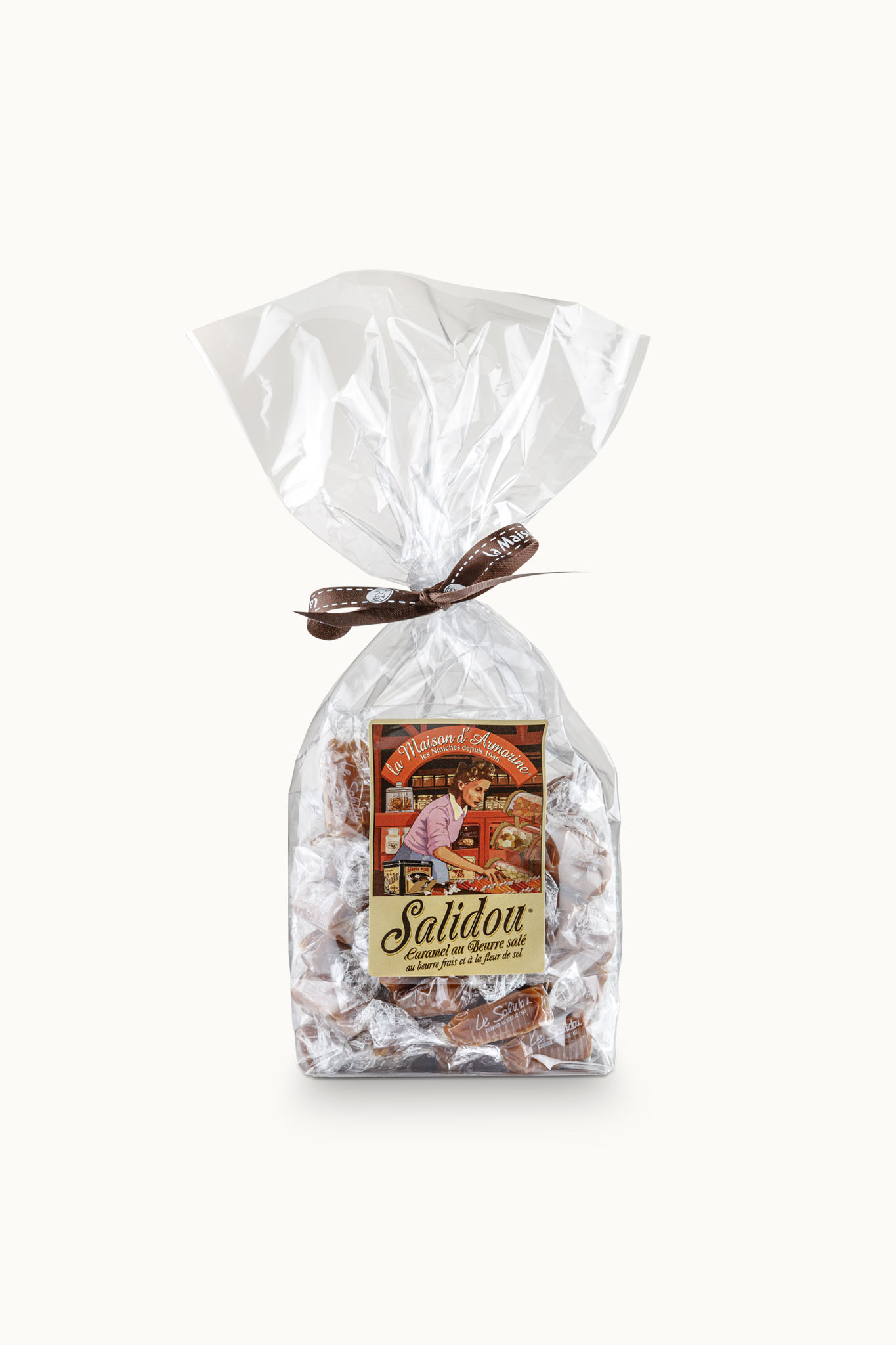 Sachet de caramels beurre salé - 100g