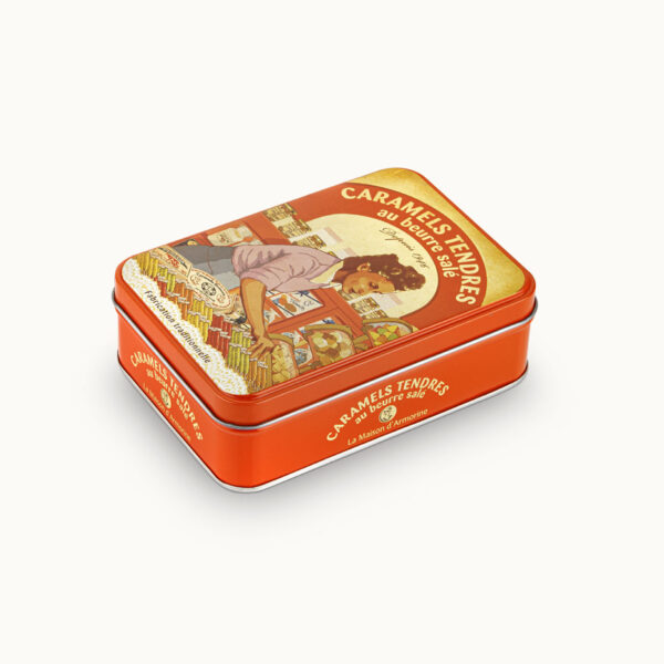 Boîte servez vous caramels tendres au beurre salé 500g La Maison